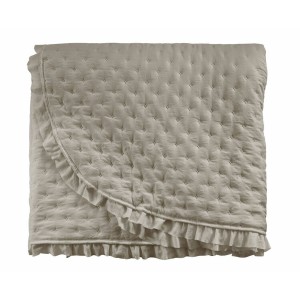 Bedspread (quilt) Pierre Cardin AROA Beige Single (2 Pieces)