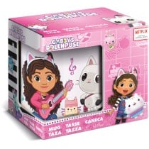 Henkelbecher Gabby's Dollhouse Party 325 ml aus Keramik Geschenkbox