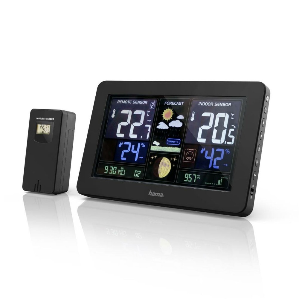 Multi-function Weather Station Hama 00186380 PREMIUM Black