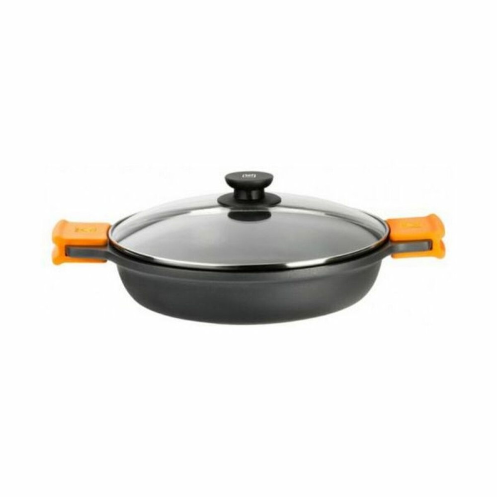 Casserole BRA A270532 (32 cm) Noir Noir/Orange Métal Aluminium Aluminium forgé Aluminium fondu Ø 32 cm