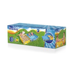 Bestway Kinder-Hartplastikpool mit Sandkasten 213x122x30,5 cm +2 Jahre Garten 00561