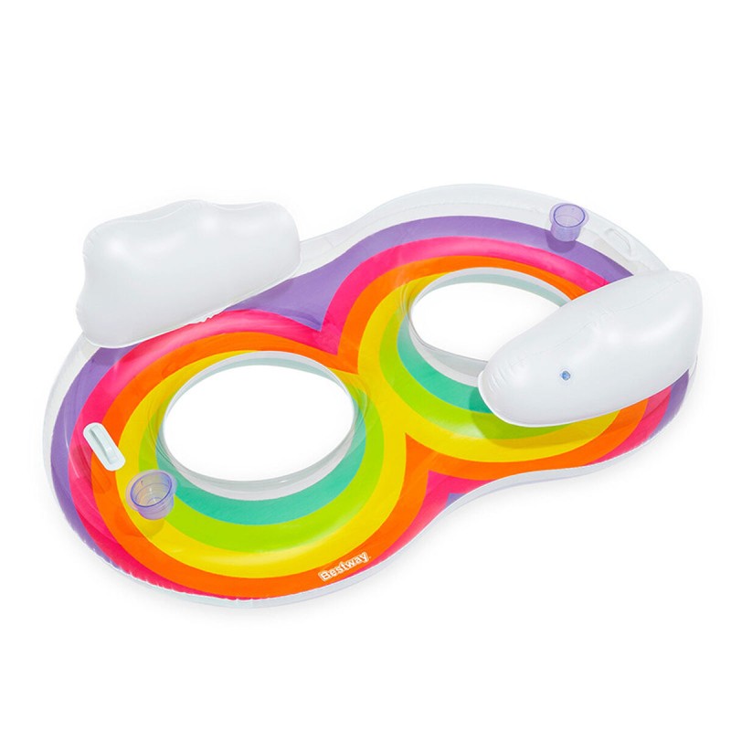 Inflatable Wheel Bestway Rainbow 186 x 116 cm