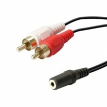 Audiokabel (3,5 mm) zu 2 RCA PcCom