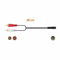 Audiokabel (3,5 mm) zu 2 RCA PcCom