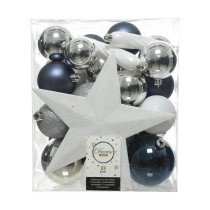 Christmas Baubles Decoris Plastic 33 Pieces