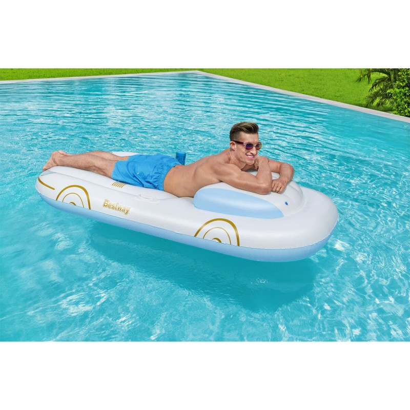 Bestway Luftmatratze Cruiser mit Rückenlehne und Griffen 228x108 cm Strand und Pool 43651