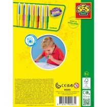 Set of Felt Tip Pens SES Creative Blow Airbrush Pens