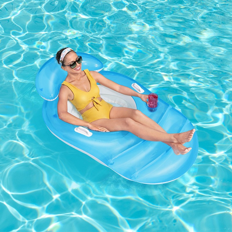 Bestway Fauteuil Gonflable Luxe Relaxer 153x102 cm Plage et Piscine 43646