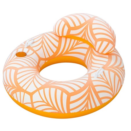 Inflatable Pool Chair Bestway Deluxe 118 x 117 cm Orange