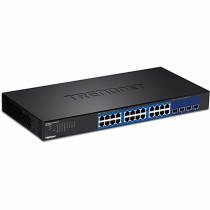 Switch Trendnet TEG-30284 1000 Mbit/s Noir