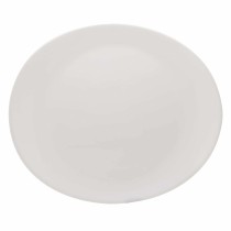 Assiette plate Arcoroc Restaurant 30 x 26 cm Blanc verre (6 Unités)