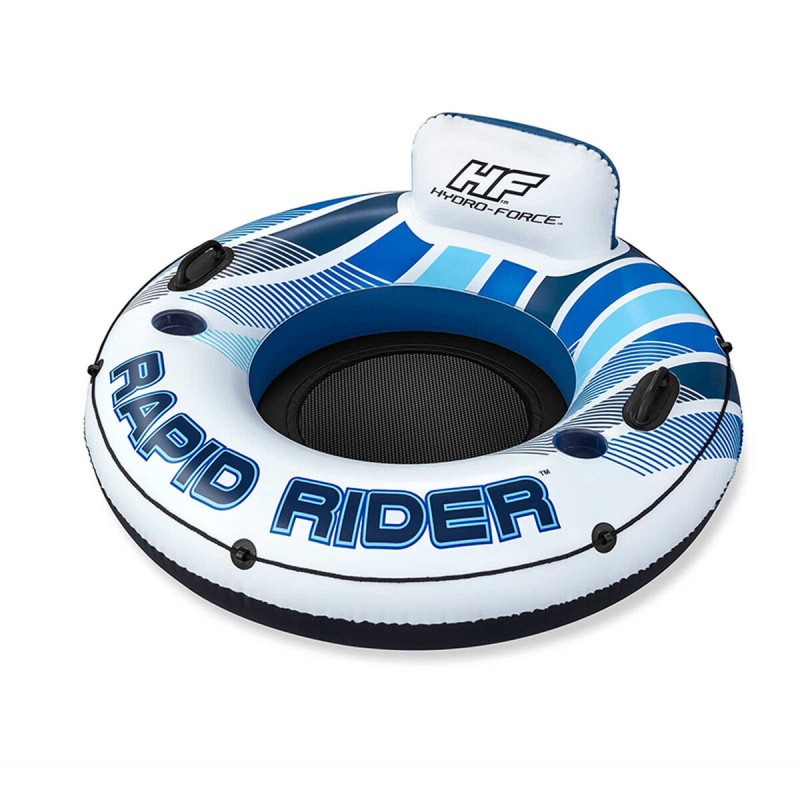 Bestway Aufblasbares Rad mit Griffen Rapid Rider D135 cm Strand und Pool 43116