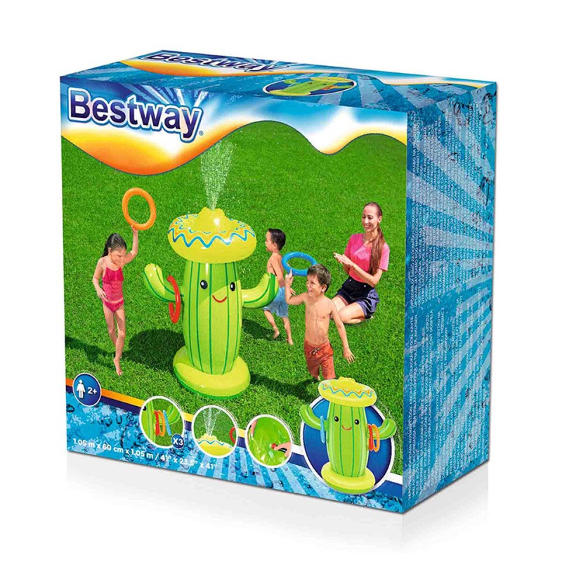 Water Sprinkler and Sprayer Toy Bestway Plastic 105 x 60 x 105 Cactus