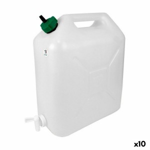 Karaffe EDA Wasserhahn Extrastarke 15 L 32 x 16 x 38 cm (10 Stück)