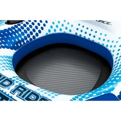 Bestway Bouée Gonflable Rapid Rider avec Poignées et Refroidisseur 165x148 cm Plage et Piscine 43726