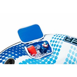 Bestway Aufblasbares Rad mit Griffen Rapid Rider mit Kühler 165x148 cm Strand und Pool 43726