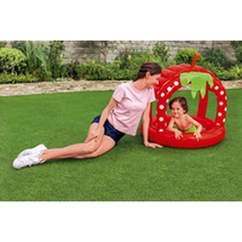 Inflatable Paddling Pool for Children Bestway Strawberry 91 x 91 x 91