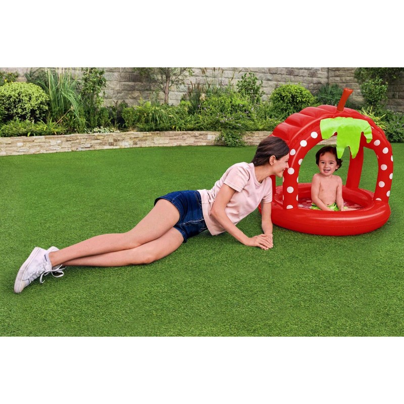 Inflatable Paddling Pool for Children Bestway Strawberry 91 x 91 x 91