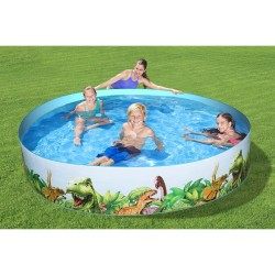 Inflatable Paddling Pool for Children Bestway Dinosaurs 244 x 46 cm