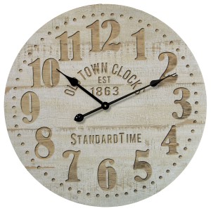 Horloge Murale Alexandra House Living Multicouleur Bois 60 x 2 x 60 cm