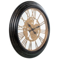 Wall Clock Alexandra House Living Black Acrylic Plastic 58 x 58 x 6 cm