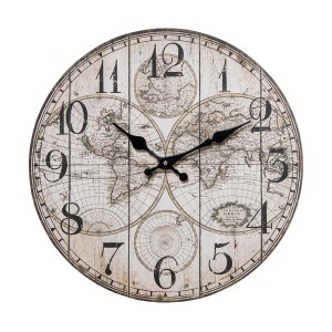 Horloge Murale Alexandra House Living Multicouleur Bois 34 x 4 x 34 cm