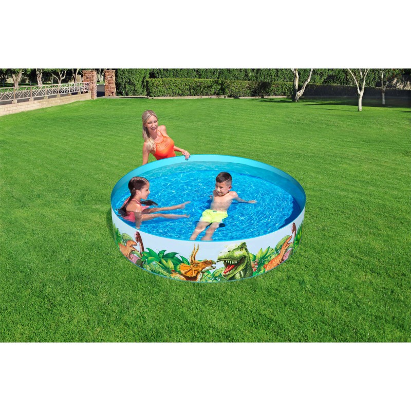 Inflatable Paddling Pool for Children Bestway Dinosaurs 244 x 46 cm