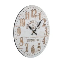 Wanduhr Alexandra House Living Weiß Bunt Holz 34 x 4 x 34 cm