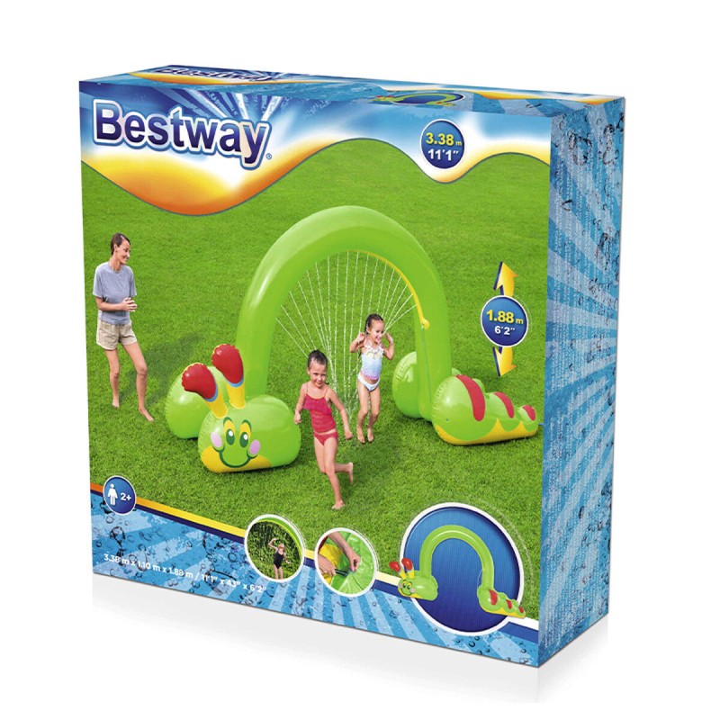 Water Sprinkler and Sprayer Toy Bestway Plastic 338 x 110 x 188 cm Worm