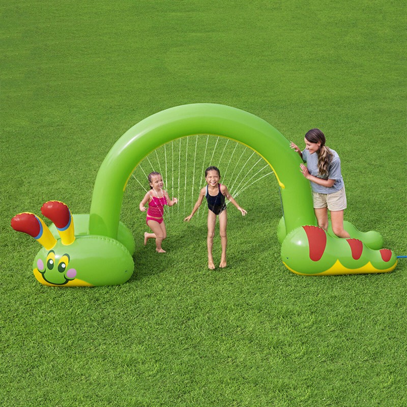 Wassersprinkler-Spielzeug Bestway Kunststoff 338 x 110 x 188 cm Wurm