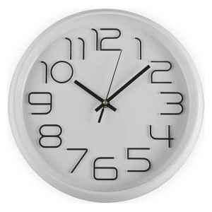 Horloge Murale Versa Plastique (4,5 x 30 x 30 cm)