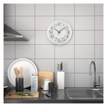 Wall Clock Versa Plastic (4,5 x 30 x 30 cm)