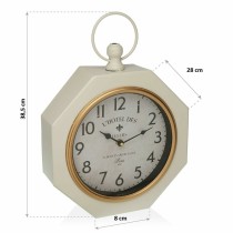 Wall Clock Versa W Metal (28 x 8 x 40 cm)