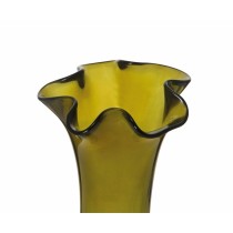 Vase Alexandra House Living Green recycled glass 10 x 23 x 10 cm