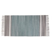 Teppich Alexandra House Living Blau 100 % Baumwolle 120 x 60 x 1 cm