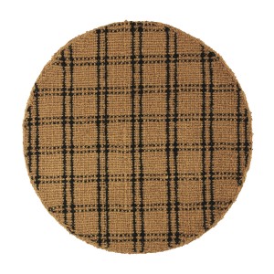 Carpet Alexandra House Living Brown Coconut Fibre 180 x 180 x 2 cm Circular