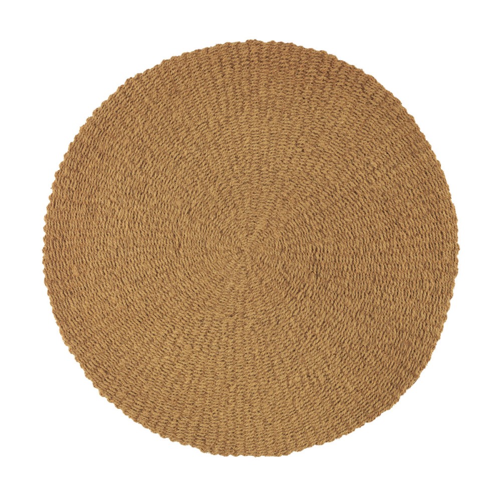 Carpet Alexandra House Living Brown Coconut Fibre 180 x 180 x 2 cm Circular