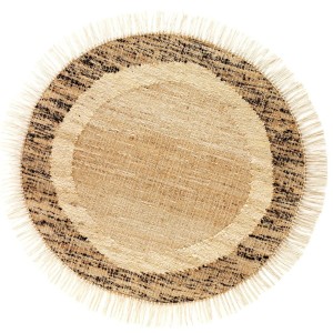 Carpet Alexandra House Living Brown 240 x 240 x 1 cm Circular