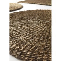 Carpet Alexandra House Living Brown 100 x 2 x 100 cm Circular