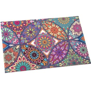 Paillasson Alexandra House Living Multicouleur 60 x 1 x 40 cm Mandala