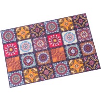 Doormat Alexandra House Living Multicolour 40 x 1 x 60 cm Mosaic