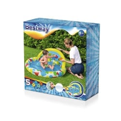 Bestway Piscine Gonflable Infantile Apprentissage 120x117x46 cm +4 mois Jardin 52378