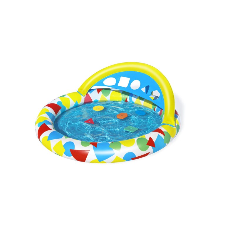 Bestway Piscine Gonflable Infantile Apprentissage 120x117x46 cm +4 mois Jardin 52378