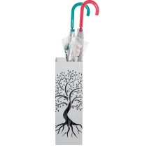 porte-parapluie Alexandra House Living Blanc Arbre 15 x 49 x 15 cm