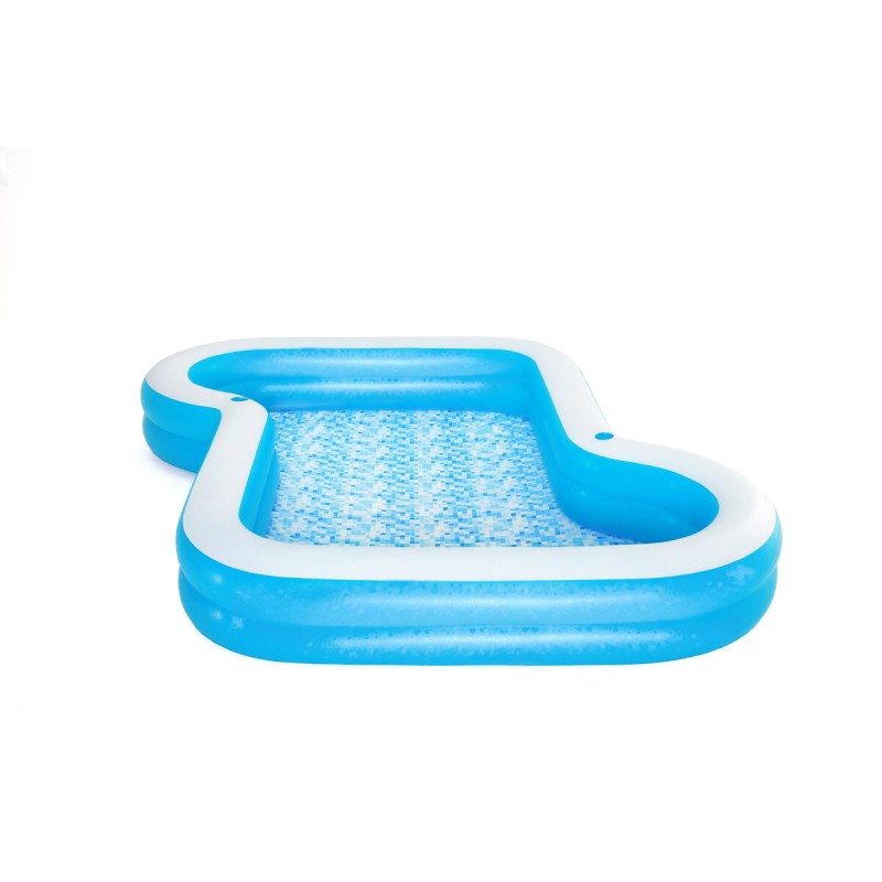 Bestway Aufblasbares Pool 2 Kammern Family 305x274x46 cm +3 Jahre Garten 54321