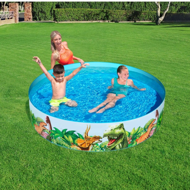 Inflatable Paddling Pool for Children Bestway Dinosaurs 183 x 38 cm