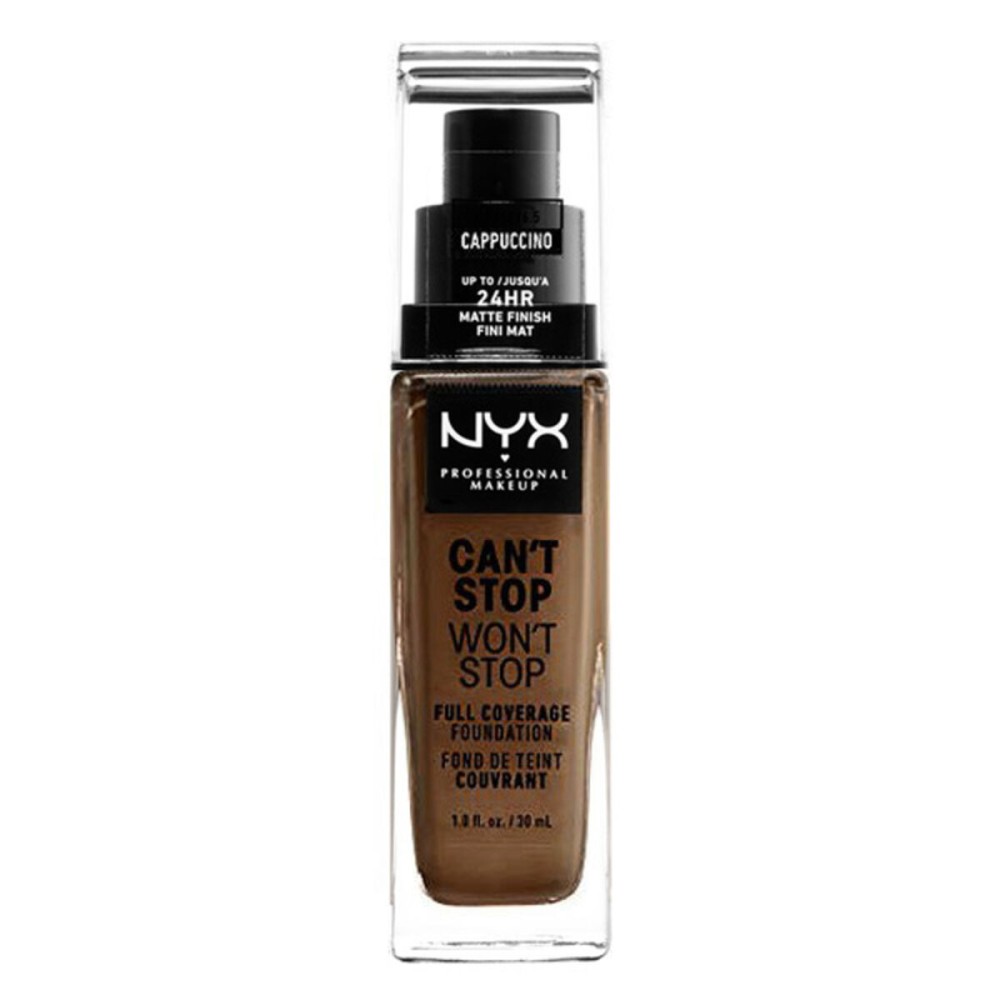 Base de maquillage liquide Can't Stop Won't Stop NYX (30 ml) (30 ml)