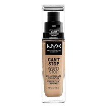 Fluid Makeup Basis Can't Stop Won't Stop NYX (30 ml) (30 ml)