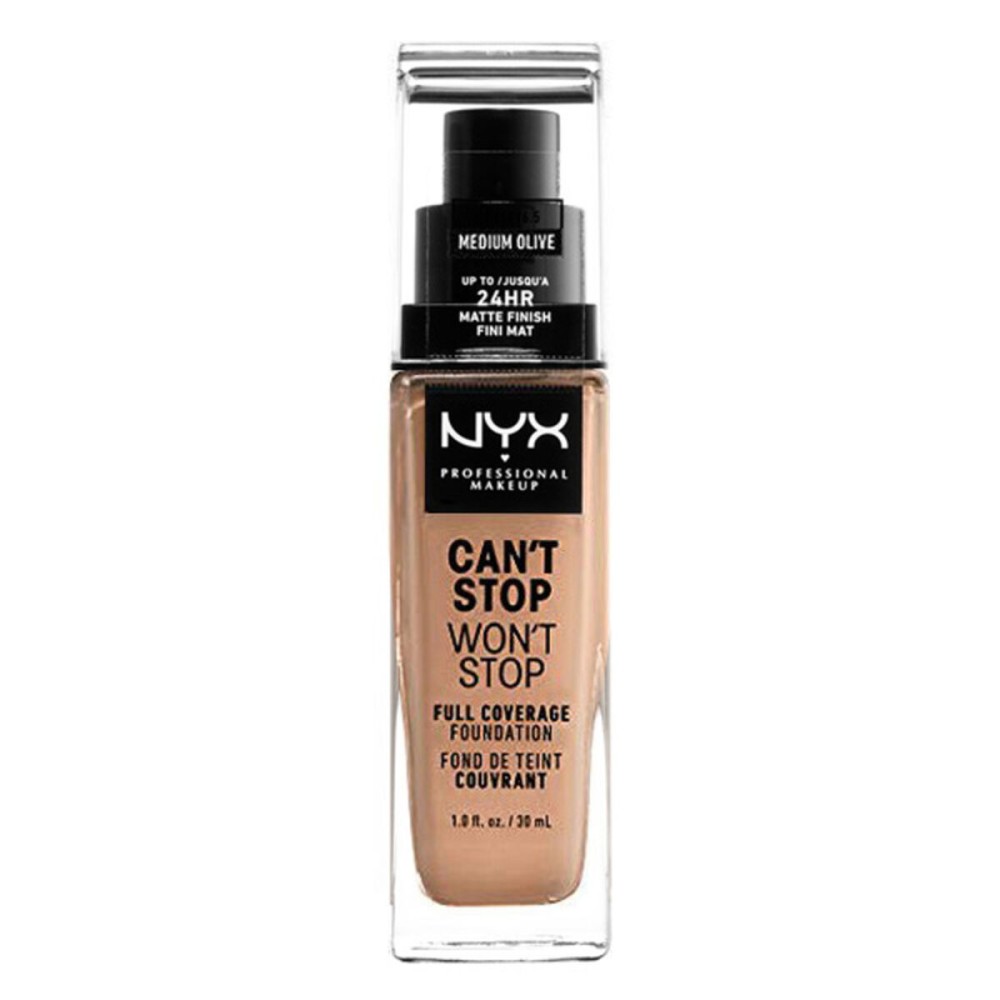 Liquid Make Up Base Can't Stop Won't Stop NYX (30 ml) (30 ml)