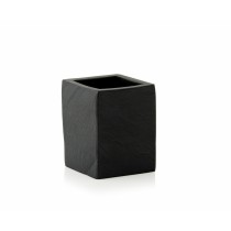 Toothbrush Holder Alexandra House Living Black Polyresin 7 x 9 x 7 cm